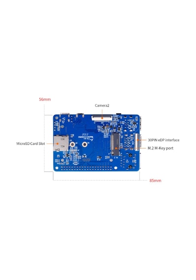Orange Pi Compute Module 4 Base Board