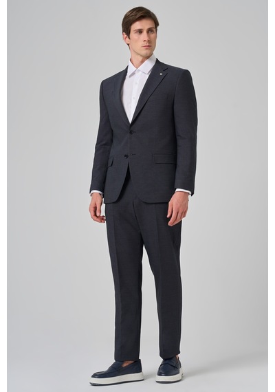 Morven Erkek Lacivert Yünlü Trend Desenli Dynamic Fit Mono Yaka Takım Elbise 26mc001015200 Lacivert Morven Erkek Lacivert Yünlü Trend Desenli Dynamic Fit Mono Yaka Takım Elbise 26mc001015200 Lacivert