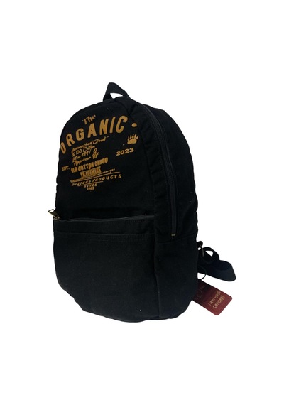 Old Cotton Cargo Kaliteli Tek Bölmeli Vintage Disayn Sırt Gezi Çantası Zermatt Bag 5122 Siyah