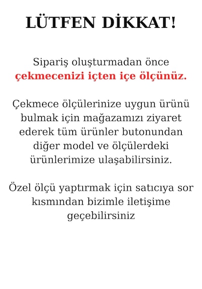 45x40 Cm Ahşap Kaşıklık Çekmece İçi Kepçe Maşa Ve Servis Gereçleri Düzenleyici Organizer