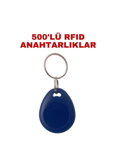 Sr-602 Yazılabilir Ve Kopyalanabilir Rfıd Proximity Anahtarlık 125 Khz Keyfob Geçiş Kontrol Çipi 500 Adet