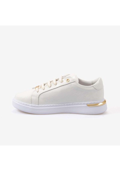 Kemal Tanca Kadın Spor & Sneaker Ayakkabı 7125 Beyaz Kır. Rugan
