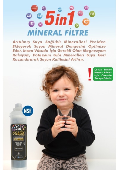 Createc 10 Aşamalı Master Membranlı Coconut Bazlı Multimineralli