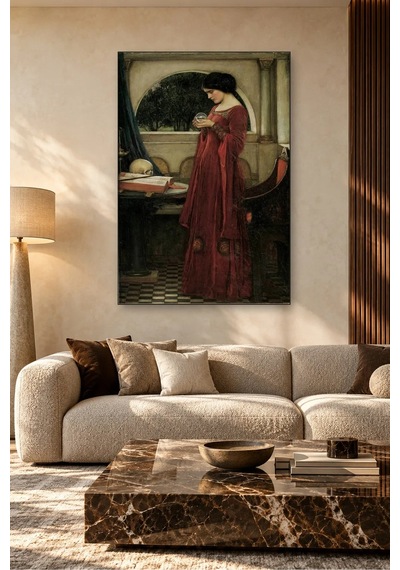 Fida Waterhouse Kristal Küre Canvas Tablo