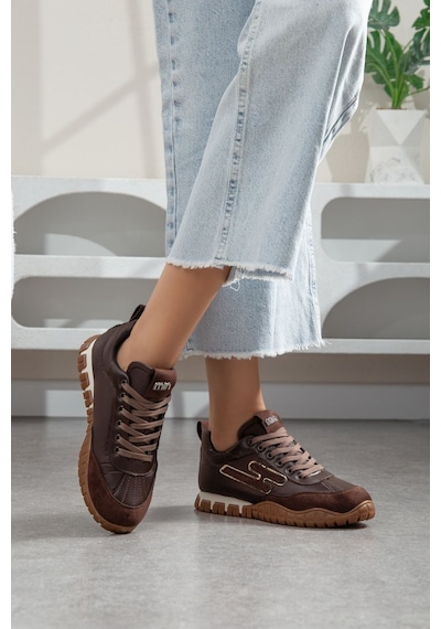 Valenza Paraşüt Ortopedik Sneaker Kahverengi