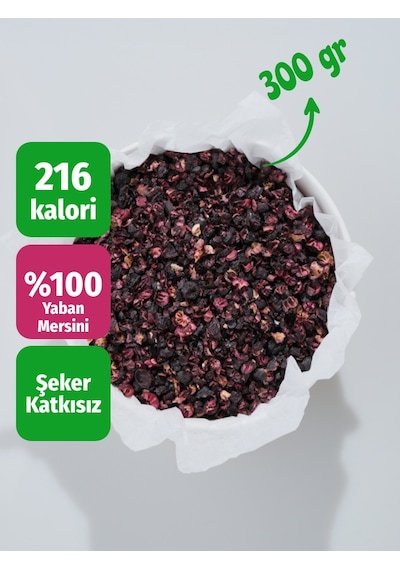 Freeze Dried Dondurularak Kurutululmuş Granül Yaban Mersini 300 Gr 300 G