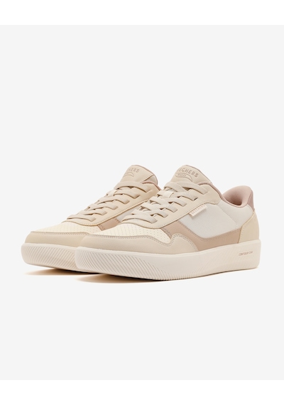 Skechers Arch Fıt Court Break Erkek Natürel Sneakers 183402 Nat Bej
