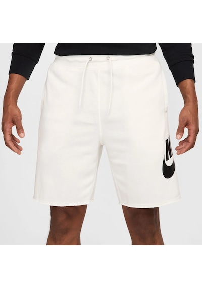 Nike Sportswear Sport Essentials French Terry Alumni Bol Kesim Beyaz Erkek Spor Şort