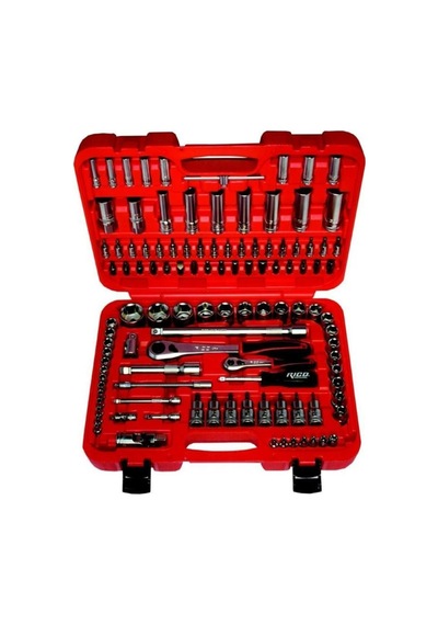 Rico Rc1011 Lokma Takımı Seti 1/2" 1/4" 6 Köşe 110 Parça Cr-v