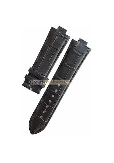 Guess Gc Y24005g2 Uyumlu Siyah Deri Saat Kordonu