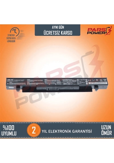 Asus Uyumlu P450Lc, P450Vb, Notebook Batarya - Pil (Pars Power) 327433535
