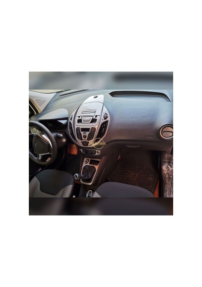 Ford Courier Full Set Gümüş Gri Torpido Maun Kaplama, Konsol Kaplama Gümüş Gri