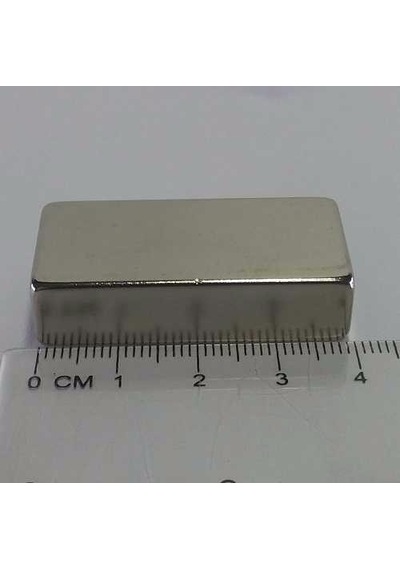 2 Adet 40Mm X 20Mm X 10Mm Neodyum Mıknatıs - Çok Güçlü Mıknatıs
