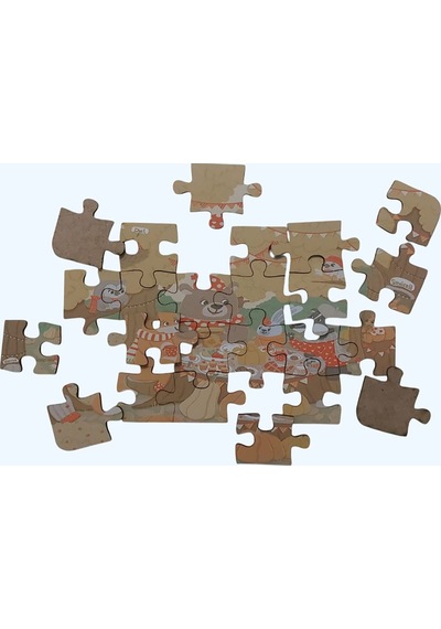 Forest Animals - Orman Hayvanları / Small Puzzle 3-7 Yaş 24 Parça