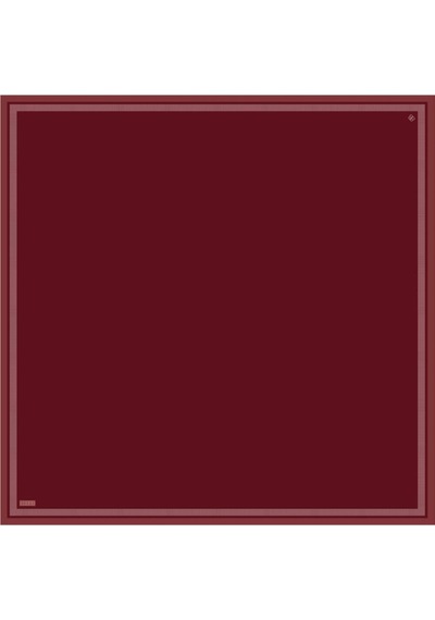 BELLİ Saf İpek Eşarp 4129d02 Twill İpek -0455 - 90 X 90 / Bordo Bordo
