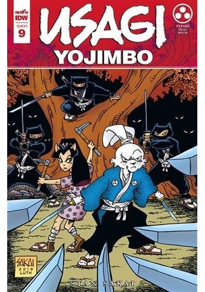 Usagi Yojimbo Sayı - 9 - Stan Sakai - Presstij Kitap
