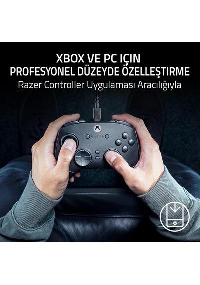 Razer Wolverine V3 Tournament Edition - Xbox X S Ve Pc Için Kablo