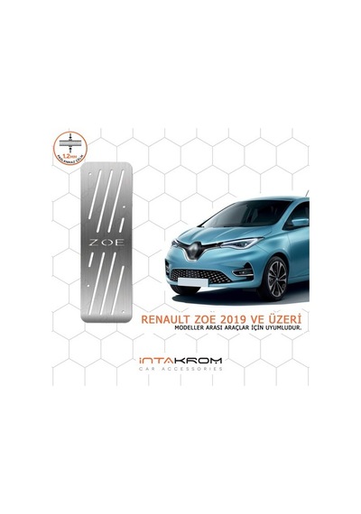 Renault Zoe Krom Ayak Dinlendirme Pedalı 2019 Ve Üzeri
