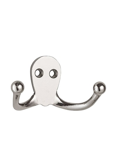 147 Çiftli Kanca Askı Krom Metal