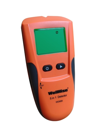Wellhise Wd688 5'i 1 Arada Dijital Duvar Tarayıcı - Sıva Altı Kablo, Metal Ve Ahşap Bulucu Detektör