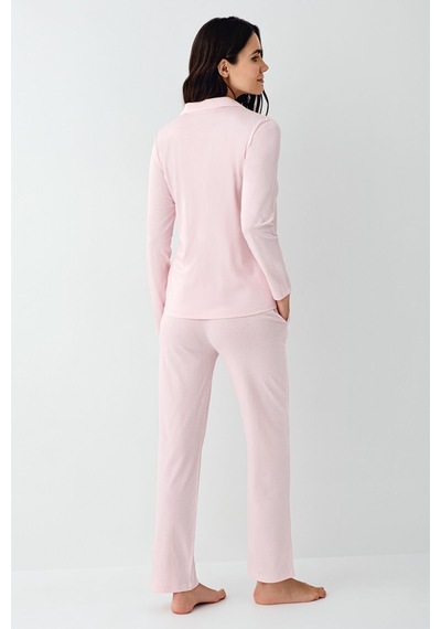 Pierre Cardin Kadın Turuncu Pijama Takımı Pc9115-s-v3 Turuncu