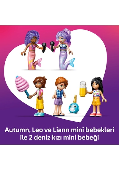 LEGO® Friends Deniz Kızı Hız Treni Yapım Seti 42703 - 8 Yaş Üzeri Çocuklar için Mini Bebek İçeren Oyuncak Yapım Seti (864 Parça)