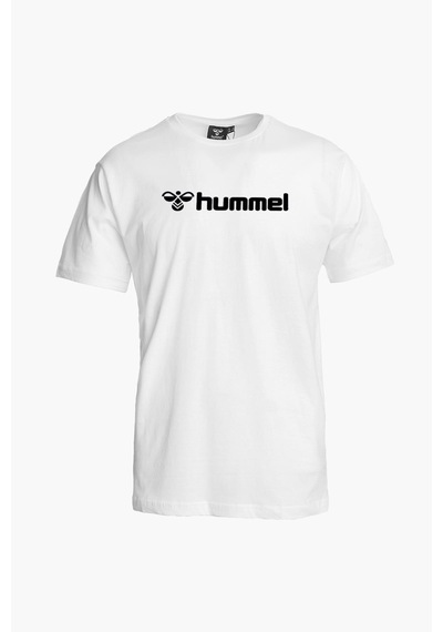 Hummel Meselan 912448-9001 Beyaz Erkek T-shirt Beyaz