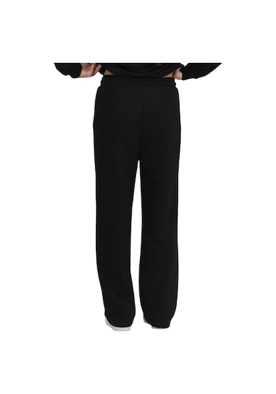 Erdem Kıds Kız Çocuk 3 İplik Penye Pamuk Beli Lastikli Bağcıklı Eşofman Altı Okul Pantolon Bebe Mavisi Bebe Mavisi