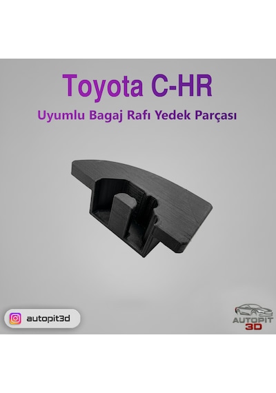 Toyota C-hr Uyumlu Bagaj Rafı Yedek Parçası Pandizot Aparatı