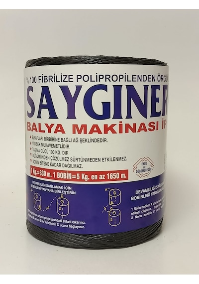 Saygıner Balya Makinesi İpi 5 KG - 1 Bobin