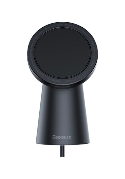 Baseus Simple Apple Uyumlu iPhone 12 - 13 Serisi Manyetik Kablosuz Şarj Stand-Siyah