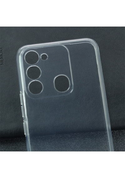 Tecno Spark 8c Kilif Seffaf Fit Silikon