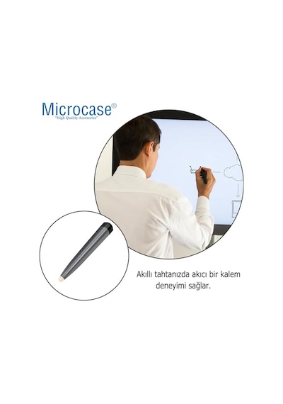 Microcase Taşınabilir Hassas Ekran Dokunmatik Keçe Uçlu Akıllı Tahta Kalemi -al4822 2 Adet Diğer