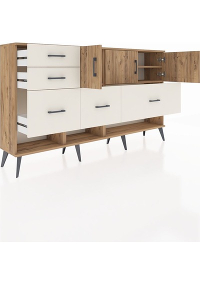 Arges Konsol 3 Raflı 5 Çekmeceli 3 Kapaklı 176x30x99 Çam-çam/aytaşı Atlas Çam/aytası - Atlas Çam Arges Konsol 3 Raflı 5 Çekmeceli 3 Kapaklı 176x30x99 Çam-çam/aytaşı Atlas Çam/aytası - Atlas Çam