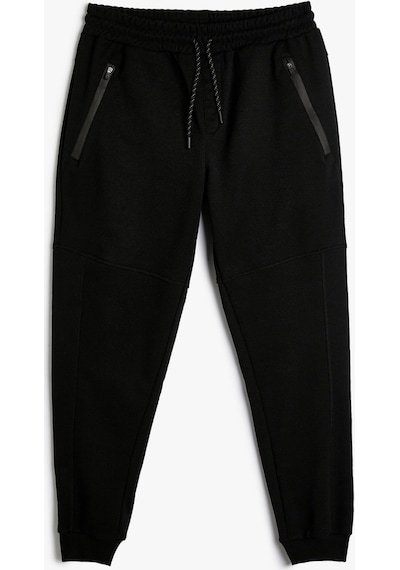 Koton Jogger Eşofman Altı Beli Bağcıklı Fermuar Cep Detaylı Siyah 4sam40043nk 4SAM40043NK999 Siyah Koton Jogger Eşofman Altı Beli Bağcıklı Fermuar Cep Detaylı Siyah 4sam40043nk 4SAM40043NK999 Siyah