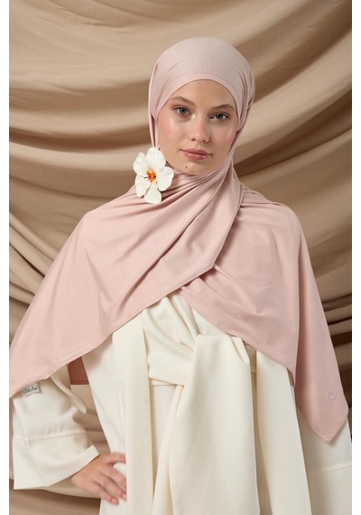 Silk Home Premium Penye Şal 65002-13 Pudra Çok Renkli