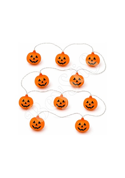 Beysüs Cadılar Bayramı Halloween 10lu Balkabağı Led Işık