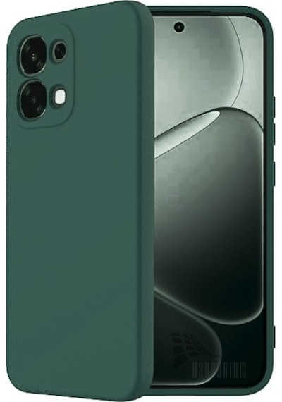Oppo A6 Pro Uyumlu Silikon Kılıf - Pastel Renk Tonu Kamera Korumalı Esnek Kapak - Yeşil Yeşil