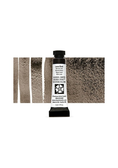 Extra Fine Tüp Suluboya 5 Ml Seri 1 Lunar Black Nocolor-fedc37f3