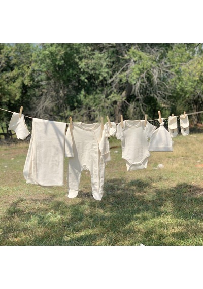 Naturaborn Gots Organik Sertifikalı Yenidoğan Kız Bebek Hastane Çıkışı Çok Renkli
