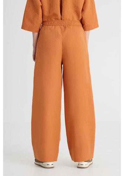 Wrangler Loose Fit Rahat Kesim Normal Bel Geniş Paça Kahverengi Pantolon W241596220 Kahverengi