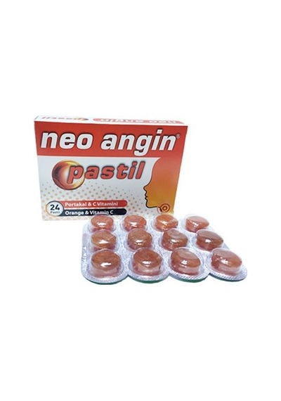 Neo Angin Portakal C Vitamini 24 Pastil
