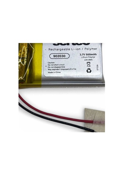 Sertec 902030 3.7v 500 Mah Li-polymer Pil Devreli/1.5a Evimdeyokyok