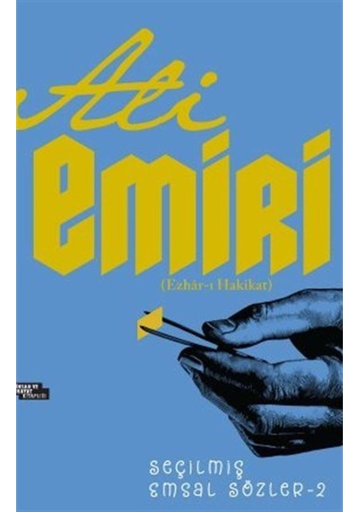 Ali Emiri Seçilmiş Emsal Sözler 2