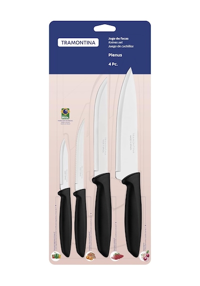Verosky Kupa Isıtıcı, Facas Inox 4pc Plenus Pre, Siyah G6-0or-l6