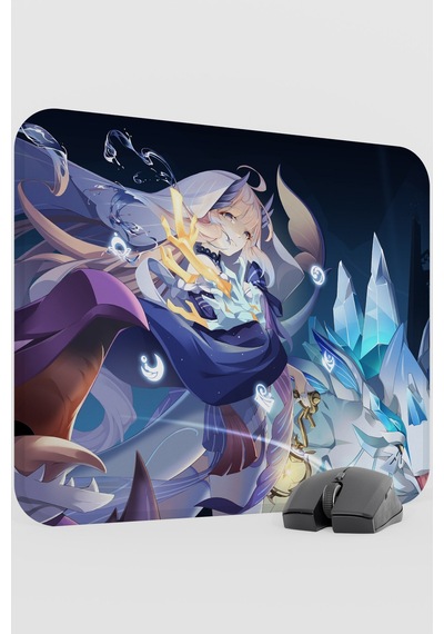 Kokomi Genshin Impact Anime Gacha V5 - 48x40 Xl Gaming Mouse Pad Fare Altlığı