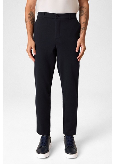 Back And Bond Lacivert Regular Fit Diagonel Jogger Pantolon Çok Renkli
