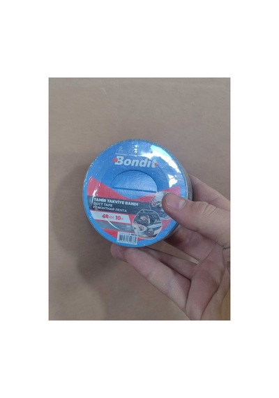 48 Mm X 10 Mt Gri Tamir Takviye Bant İzolasyon Bandı Su Geçirmez Sızdırmazlık Duct Tape Bandı
