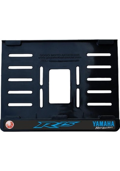 Yamaha R25 Uyumlu 2 Plastik (15x24 Cm) Kırılmaz Plakalık