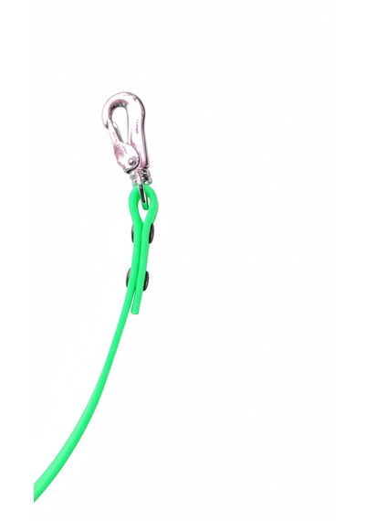 Atlas Dog Sports Biothane Sprenger Tokalı Gezdirme Kayışı 100 Cm Neon Yeşil